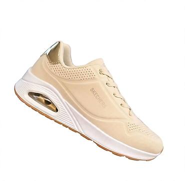air max 90 id: Skechers ženske patike – bež - Moderni lifestyle dizajn u nežnoj bež — 1