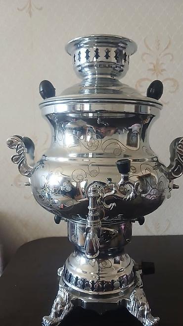 samovar satılır: Yeni Elektrik Samovar, 5 l, Pulsuz çatdırılma — 2