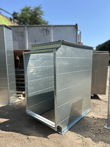 Havalandırma boruları: Məhsul: Sinklənmiş poladdan hava kanalı elementləri (rectangular və — 3