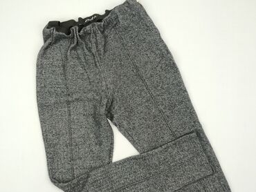 spodnie dresowe z obniżonym krokiem: Material trousers, L (EU 40), condition - Good