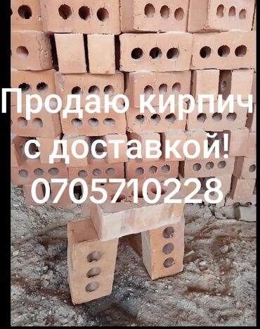 продаю кур: Пустотелый, дырчатый, Жженый кирпич, 250x60x65