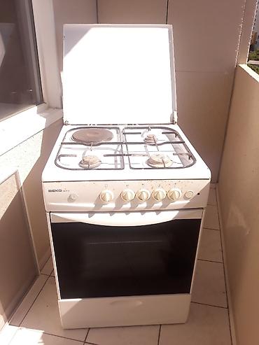 Qarışıq sobası Ayrıca dayanan, 4 gözlü, İşlənmiş