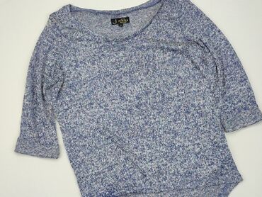 niebieska satynowe bluzki: Блуза жіноча, M, стан - Дуже гарний