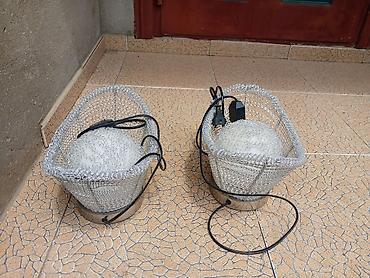uvb lampa: 2 ədəd dekorativ stolüstü lampa. işləyir. işığı artıb azalandı qiymət — 2