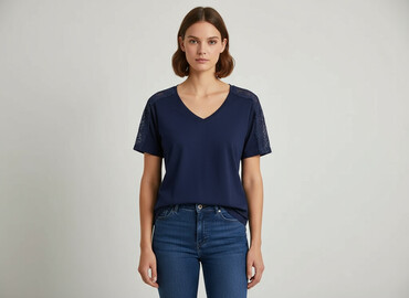 clockhouse basics t shirt: T-shirt damski, rozmiar L