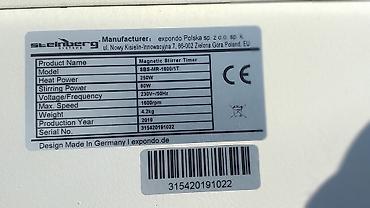 Ostali medicinski proizvodi: Magnetna mešalica sa grejnom pločom i kontrolnom sondom Steinberg — 4