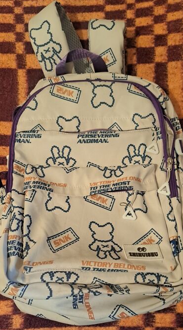 Məktəb çantaları: Teze alinib cox rahat cantadir — 4