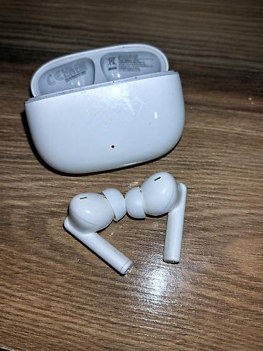 Qulaqcıqlar: İşlənmiş Simsiz (Bluetooth) Qulaqcıqlar, Huawei, rəng - Ağ — 4