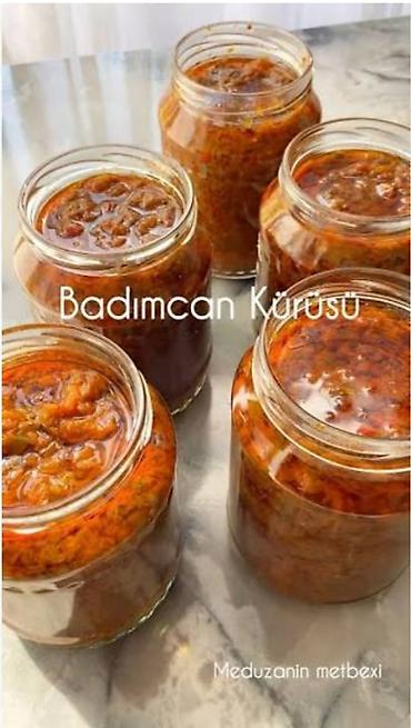 oranda balığı: Məhsul: Badımcan Kürüsü (bankalarda) Təsvir: - Ənənəvi reseptlə — 1