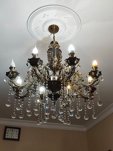 Çilçıraqlar: Çılçıraq, 8 lampa, Metal — 1