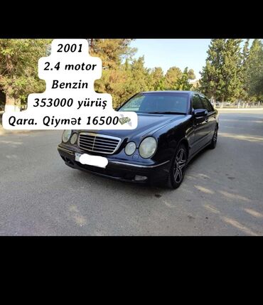 mercedes baku: Mercedes-Benz E 240: 2.4 л | 2001 г. Седан