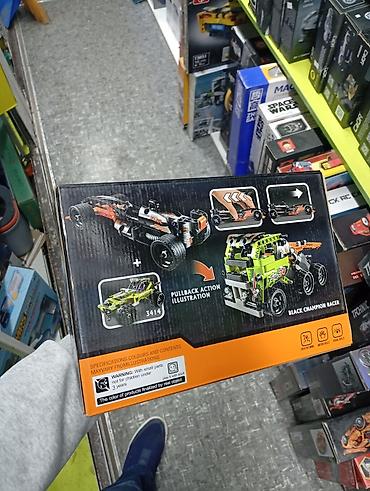 pull: Конструктор BRICK Tech Bricks 3413 — «Black Champion Racer» - Набор — 2