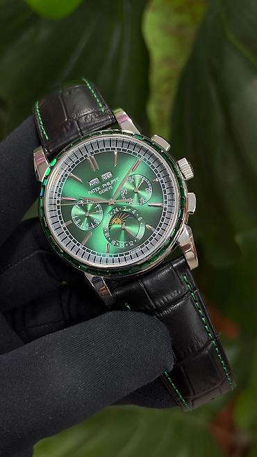 monaco saat: Yeni, Qol saatı, Patek Phillipe, rəng - Yaşıl — 1