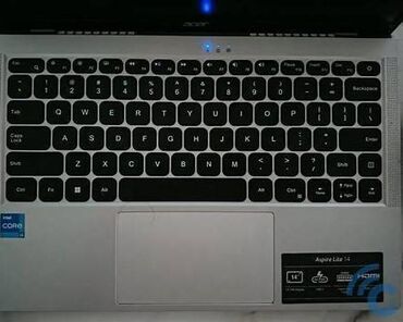 экран acer: Ноутбук, Acer, 8 ГБ ОЗУ, Intel Core i3, 14 ", Новый, Для несложных задач, память SSD