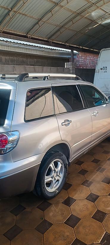 hammer h2: Mitsubishi outlander 2004 2.4 Кроссовер серебристого цвета с — 1