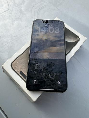 iphone xс: IPhone 15 Pro Max, Новый, 512 ГБ, Natural Titanium, Коробка, 81 % — 6