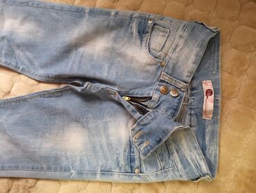 Pantalone: M, Visok struk, Ravne nogavice — 11