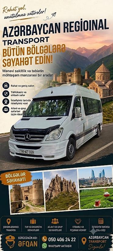 yeni il ucun hediyye: Mikroavtobus, Bakı - İsmayıllı, 18 Oturacaq — 1