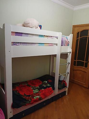 qız ucun carpayı: Oğlan və qız üçün, İşlənmiş, Çarpayı, Siyirməli — 3