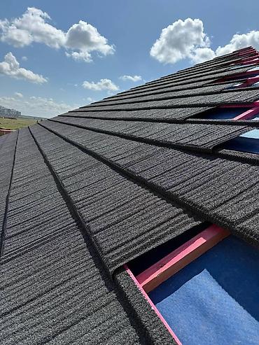 Керамическая черепица: Композитная черепица Kazroof Kazroof Shake Forest green — — 7