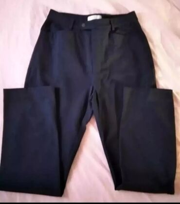 široke pantalone: XL (EU 42), Regular rise, Straight