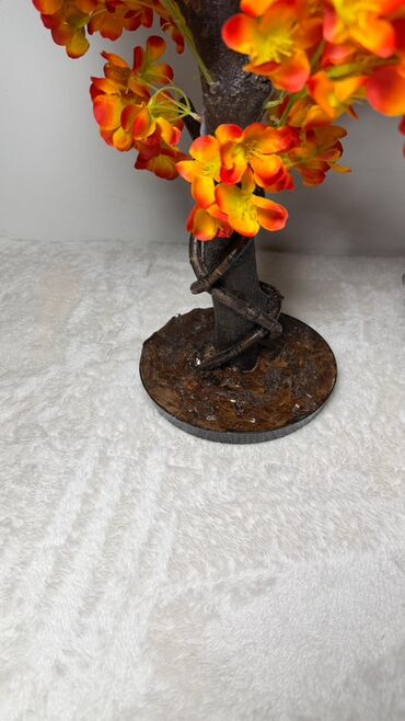 Süni güllər: Dəbli dekorativ süni bitkilər kompozisiyası - Düzbucaqlı uzun — 9