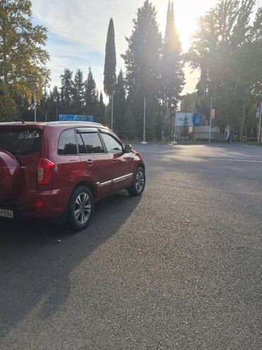 Chery: Chery Tiggo (T11) krossover - Kuzov: 5 qapılı, tünd qırmızı rəng - — 15