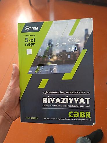 velosiped desna 2: Məhsul: Tədris vəsaitləri (2 kitab) 1) Riyaziyyat – Cəbr (Everest — 4