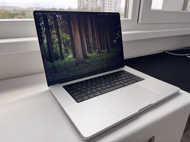 ноутбуки макбук: Ноутбук, Apple, 64 ГБ ОЭТ, Apple M3 Max, 16 ", Колдонулган, Жумуш, окуу үчүн, эс тутум NVMe SSD