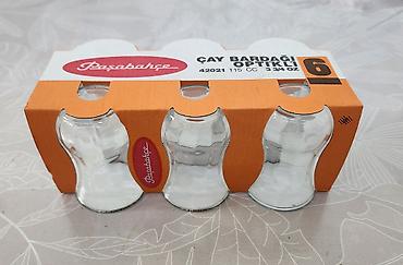 istekan: Armudu stəkanlar, Şüşə, 6 ədədli dəst, 200 ml, Türkiyə — 1
