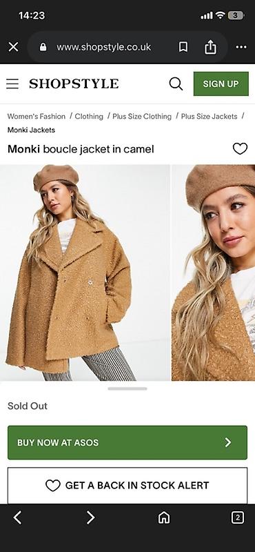 online geyim: Pencək godekce Olcu M dir, amma oversize model olduguna gore 2 XL — 1