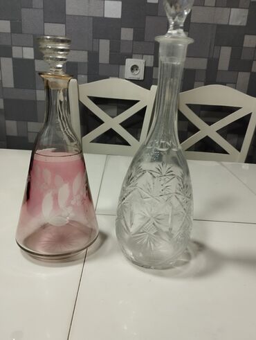 бутыль стеклянная 50 литров: Rəng - Çəhrayı, Şüşə