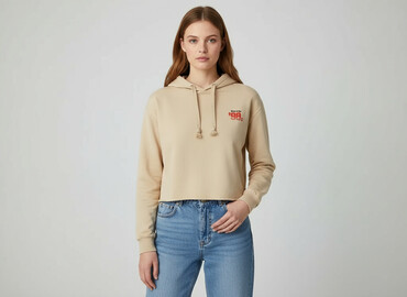 by o la la bluza z kapturem: Bershka, Bluza z kapturem damska, rozmiar S