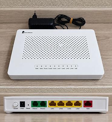 скайна: Гигабитный 2-диап. мощный Wi-Fi-5 AC1200 роутер ZTE ZXHN H298A. 4 — 6