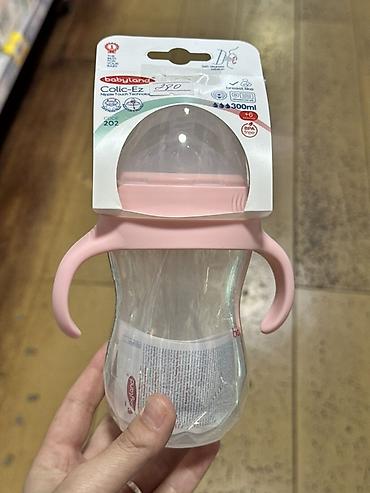 бутылочка: Детская бутылочка Babyland Colic-Ez 300 мл - Серия: Colic-Ez, Nipple — 1