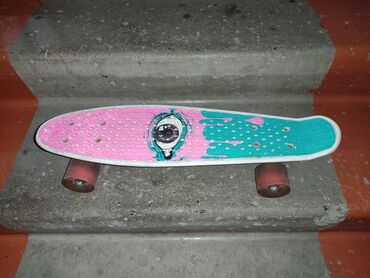 скейтборд для девочек: Пенниборд в хорошем состоянии. Детский скейтборд. Skateboard
