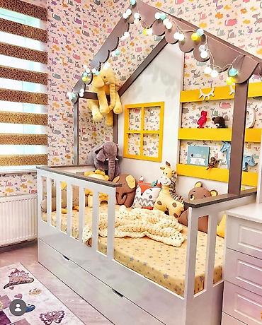skaf ucuz: Oğlan və qız üçün, Yeni, Təknəfərlik çarpayı, Dolab — 1