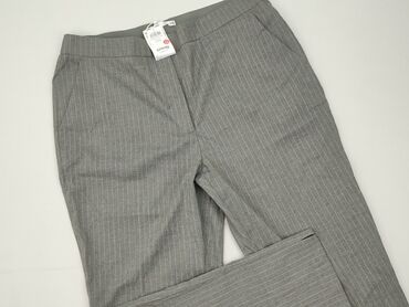 Material trousers for women, size 2XL (EU 44)