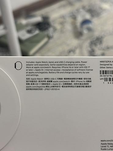 osmo mobile 7: Apple Watch Series 9, модель A2980, размер 45 мм. Цвет корпуса — 3