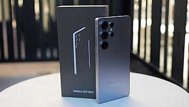 note 2: Samsung Galaxy S25 Ultra, Б/у, 512 ГБ, цвет - Черный, 2 SIM — 1