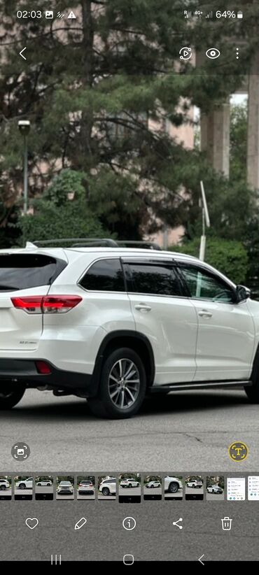 электро мобиль авто: Toyota Highlander: 2018 г., 3.5 л, Автомат, Бензин, Внедорожник