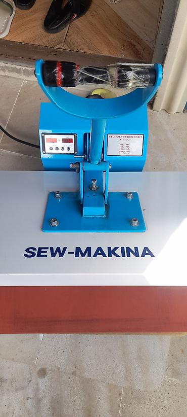 etiket printeri: ​"Təcili satılır! Sew-Makina yastı termopress aparatı. Köynək, parça — 2