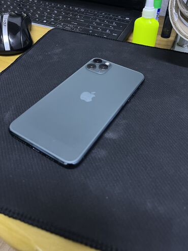 айфон 11 рассрочка бишкек: IPhone 11 Pro Max, Б/у, 64 ГБ, Matte Space Gray, Чехол, 78 %