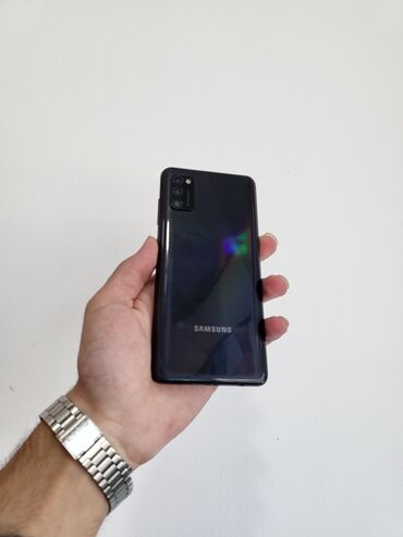 samsung a02 ikinci el: Samsung Galaxy A41, 64 ГБ, цвет - Черный, Кнопочный, Отпечаток пальца