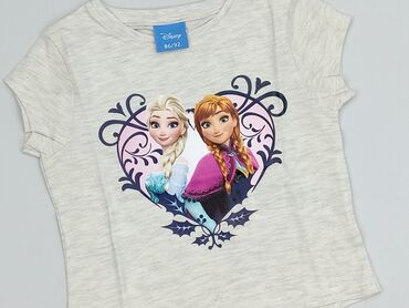 T-shirts: T-shirt, Disney, 1.5-2 years, 86-92 cm, condition - Perfect