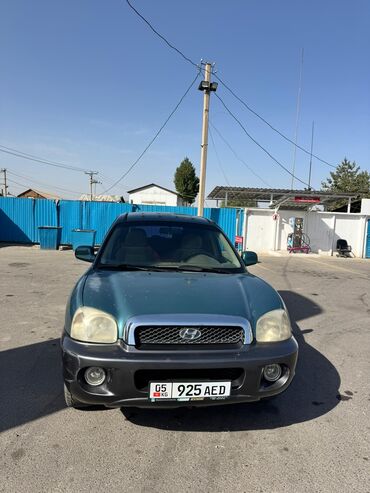 санота машина: Hyundai Santa Fe: 2001 г., 2.4 л, Механика, Бензин, Универсал