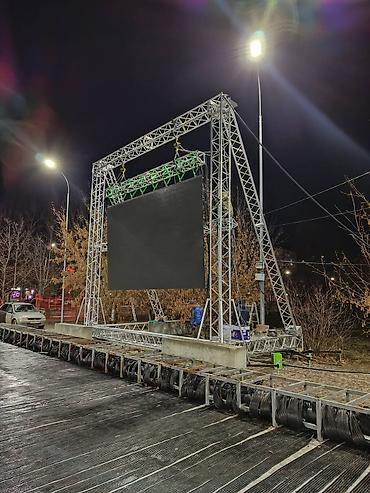Производим и продаем алюминиевые фермы для сцен, мероприятий at lalafo.kg Производим и продаем алюминиевые фермы для сцен, мероприятий