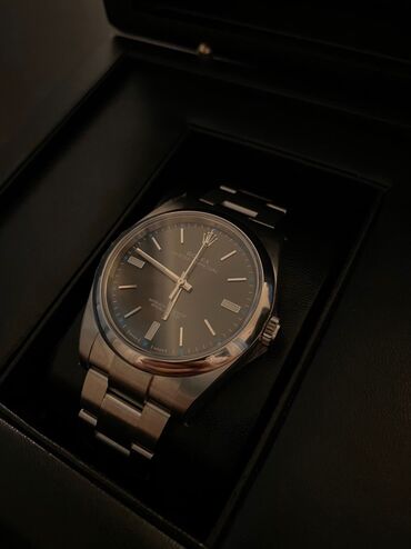 швейцарские часы patek philippe: Rolex Oyster Perpetual ️Премиум качества ️Диаметр 39 мм