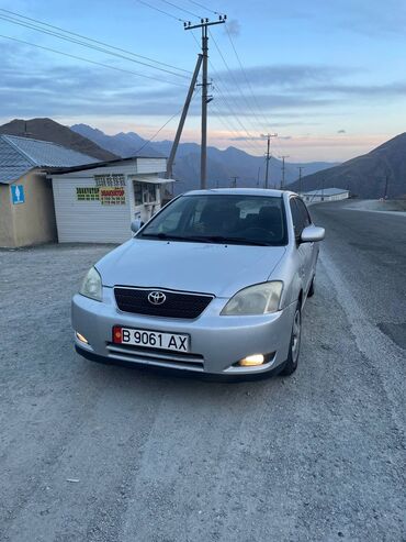 аварийные машины: Toyota Corolla: 2003 г., 1.6 л, Автомат, Бензин, Седан