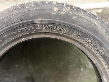разнопарка: Шины R 15, Лето, Б/у, Запаска, Легковые, Michelin — 4